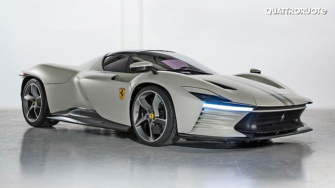 Ferrari-Daytona-SP3-Front Grey Color